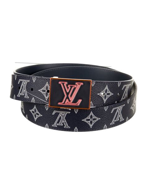 lv upside down belt|LOUIS VUITTON Monogram Upside Down Belt 90 36 Ink.